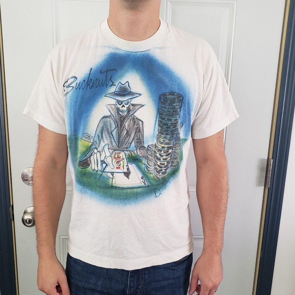 90s‎ Airbrushed Skeleton Tee